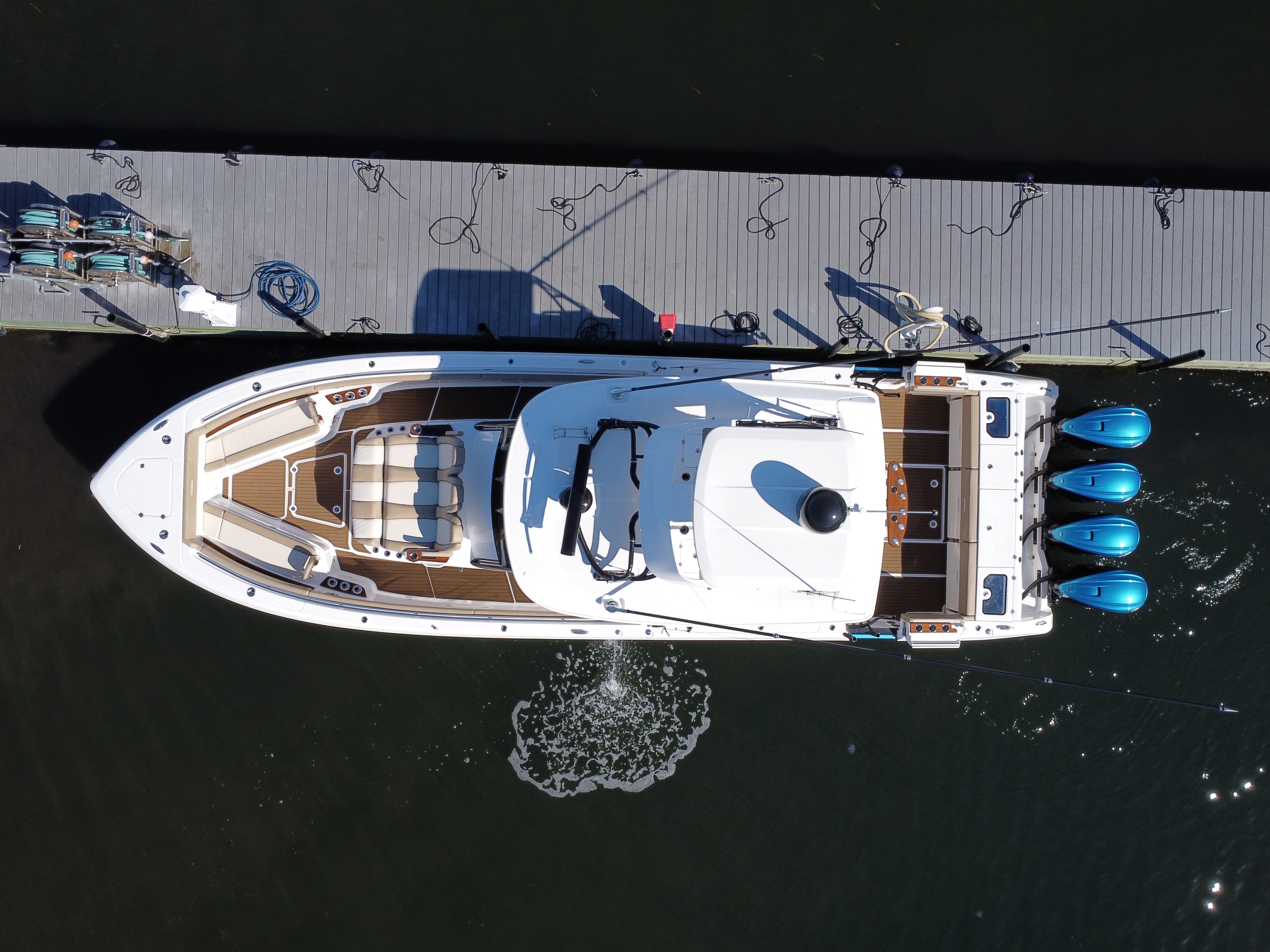 Boat on dock